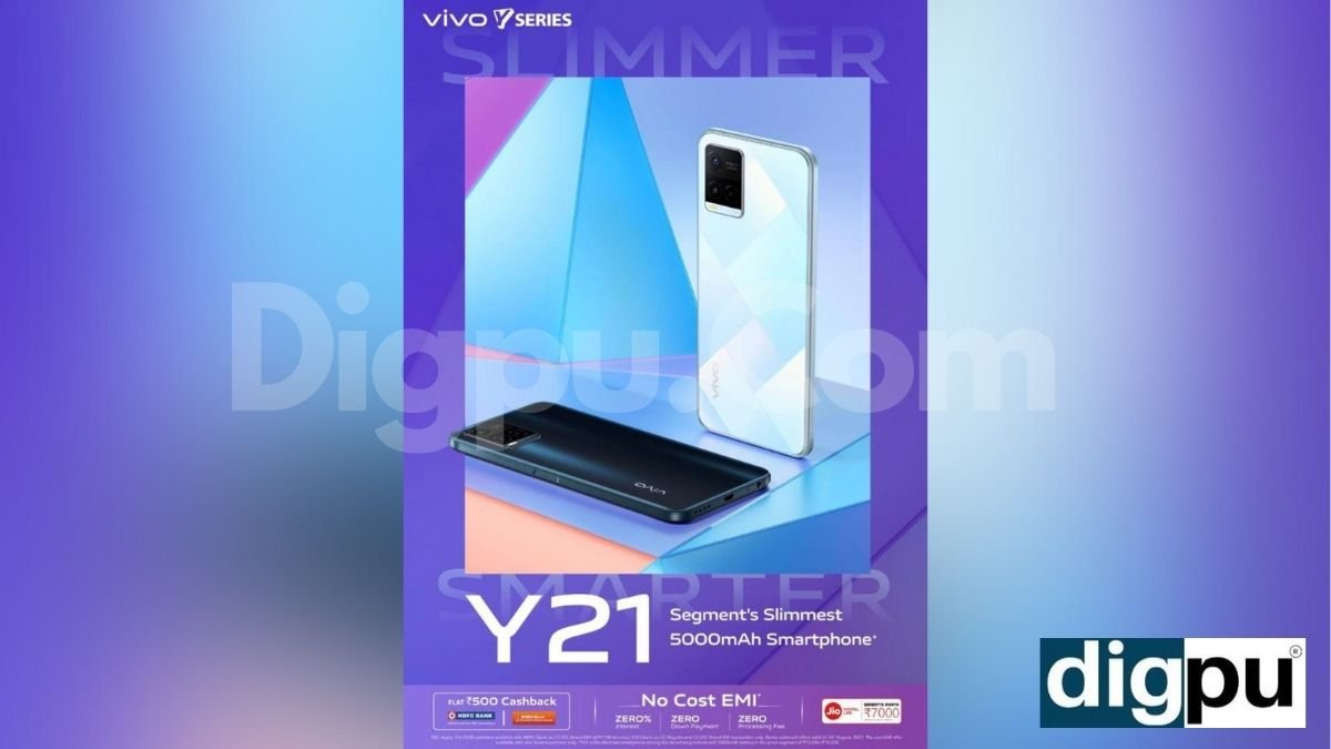 Vivo Y21 smartphone - Exclusive poster