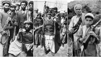 Afghan Mujahideens fighting Soviet Invasion