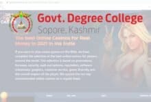 Bizarre! Govt Degree College Sopore naively promoting online gambling
