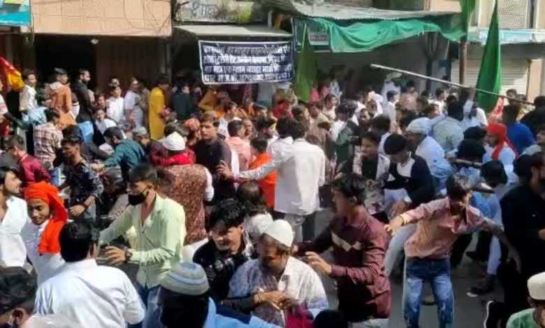 Eid procession turns violent in Jabalpur, scores of policemen injured