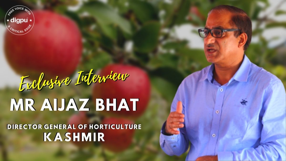 No insurance company has come forward for Apple Crop insurance, says Aijaz Bhat, DG Horticulture, Kashmir