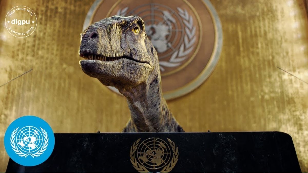 UN ropes in a ‘dinosaur’ to urge for immediate climate action