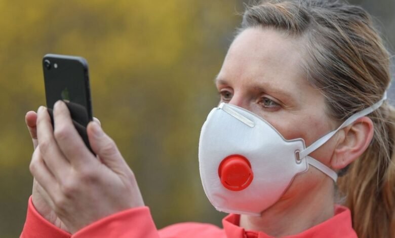 Apple iPhone face mask
