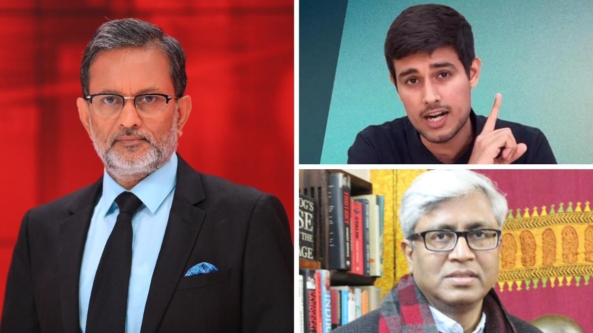 Left Ajit Anjum Right Up Dhruv Rathi Right Down Ashutosh Gupta 