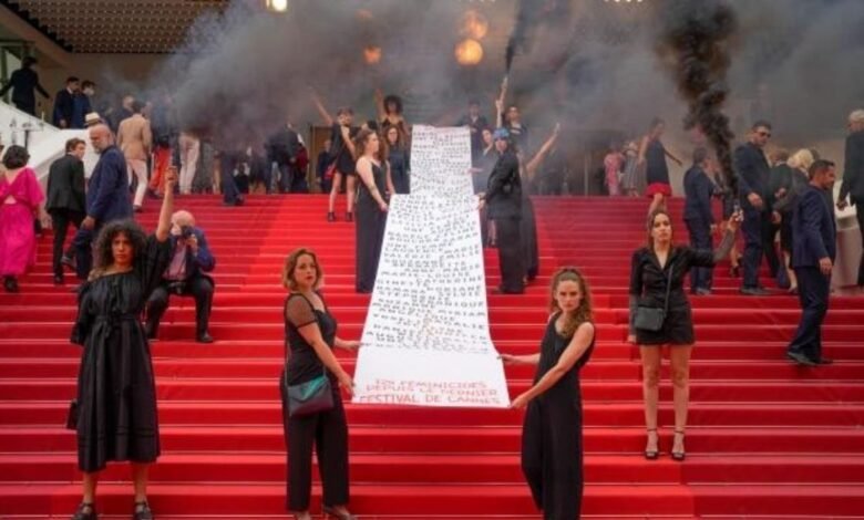 Cannes protest