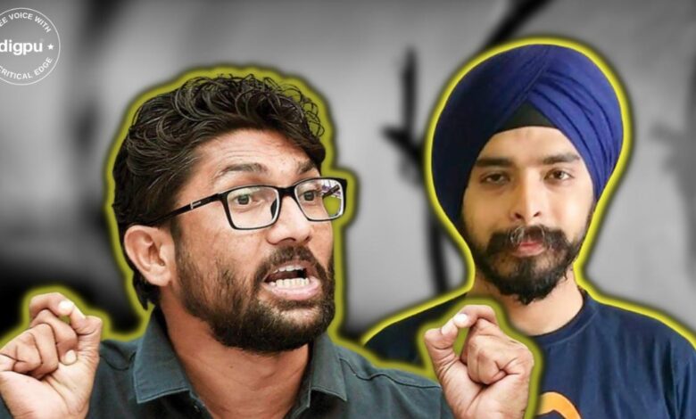 Jignesh Mevani, Tajinder Bagga