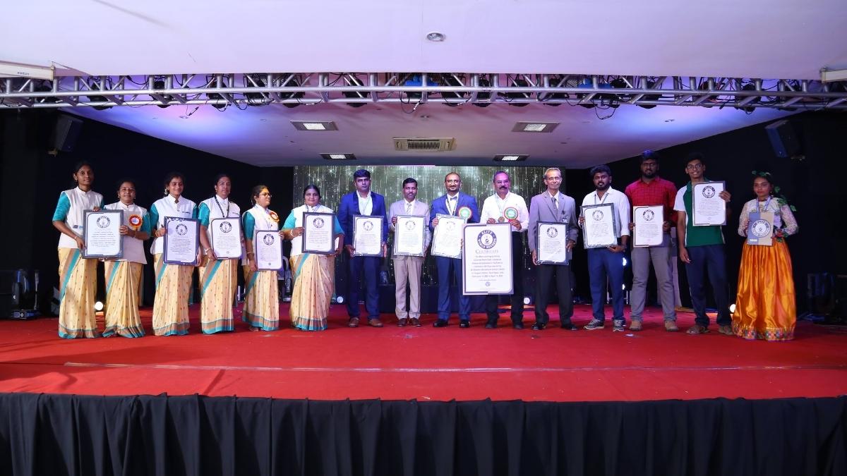 Sri Shakthi International School Sets Elite World Record Feat