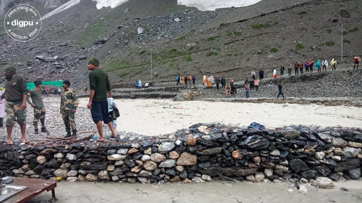 Amarnath Yatra: 13 people dead, over 40 missing due to flash floods