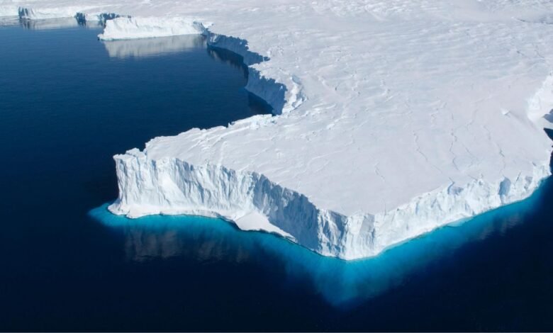 ice shelves