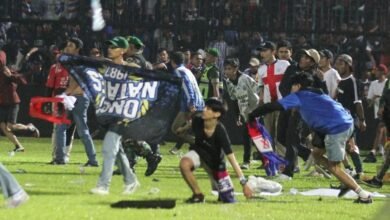 Indonesia stadium mishap