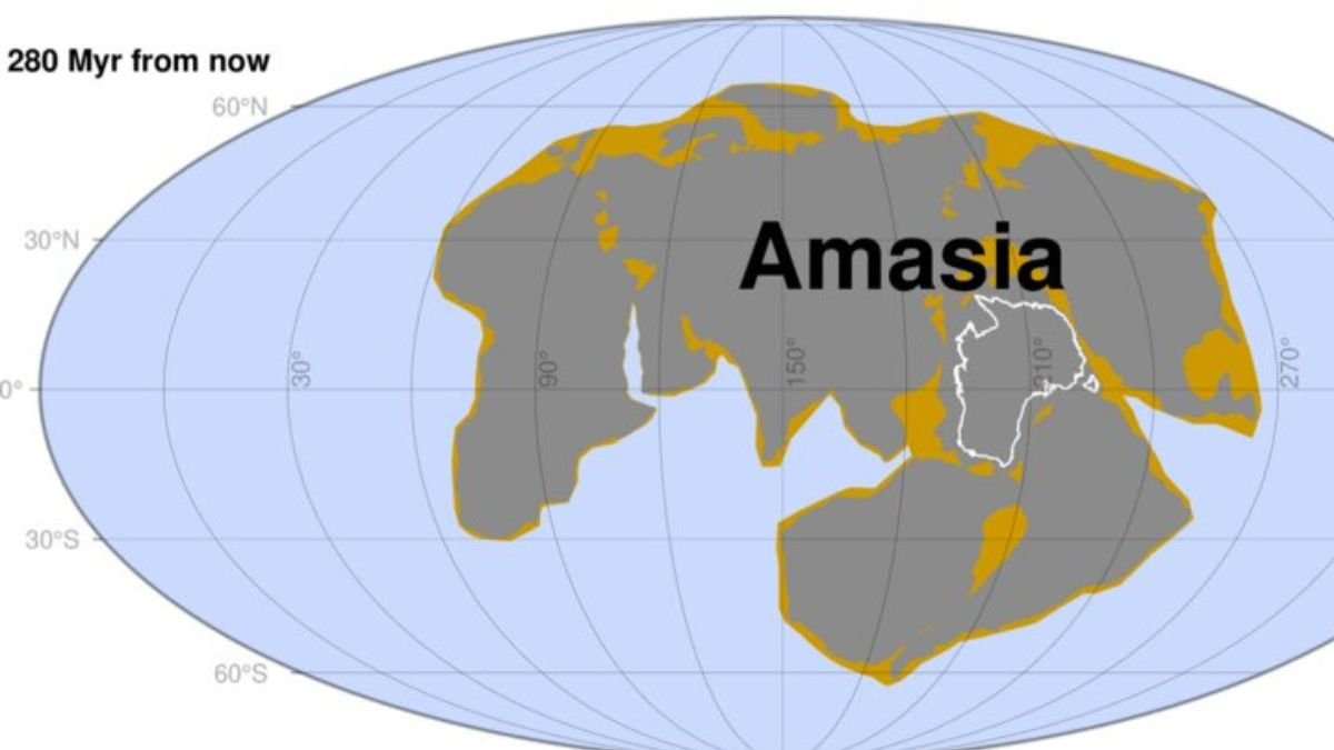 Supercontinent Amasia 