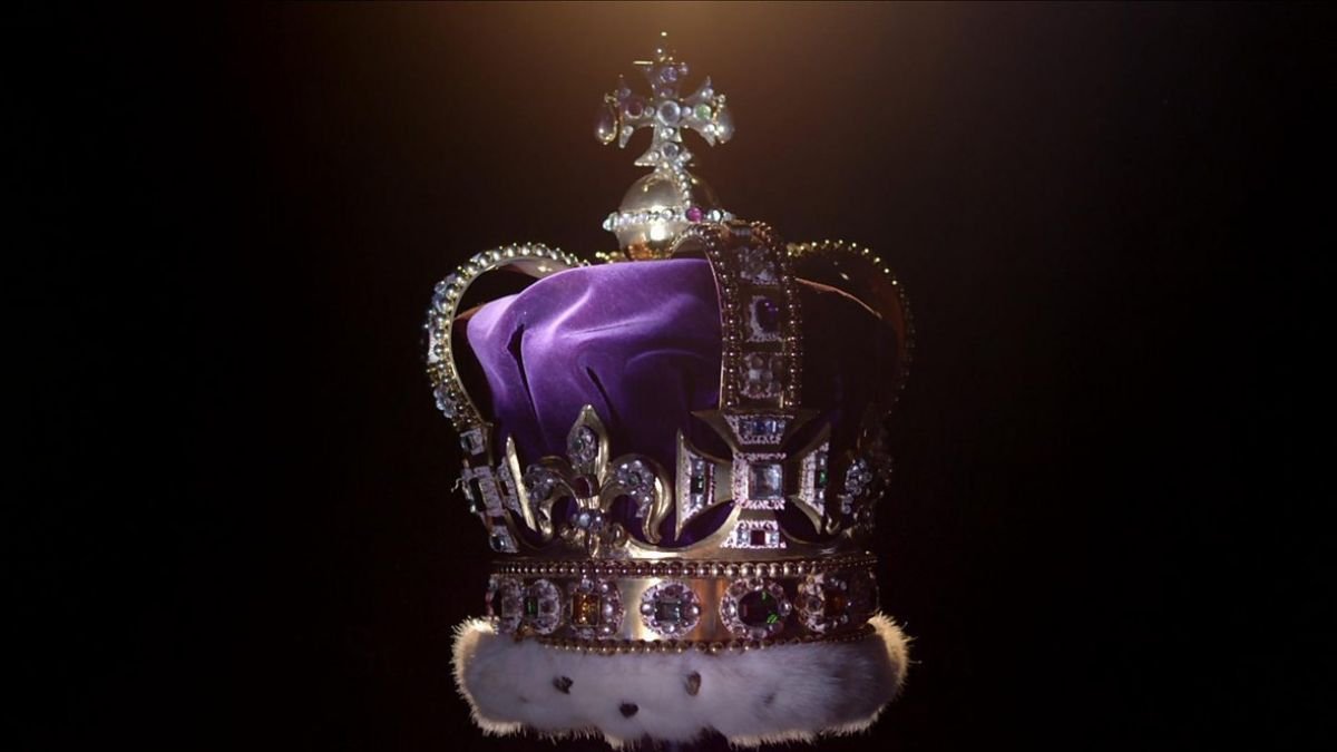 purple number 1 with crown