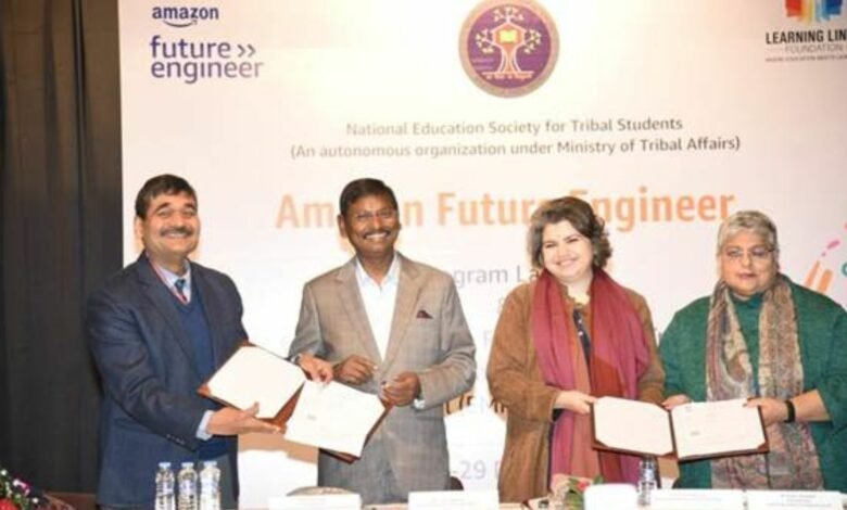 NESTS of Tribal Affairs Ministry partners with Amazon for the two-day capacity-building programme for EMRS teachers for the Future Engineer Program