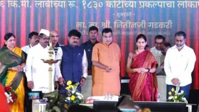 Shri Nitin Gadkari inaugurates and lays the foundation stone of 8 National Highway projects worth Rs 1800 crore at Igatpuri, Nashik, Maharashtra