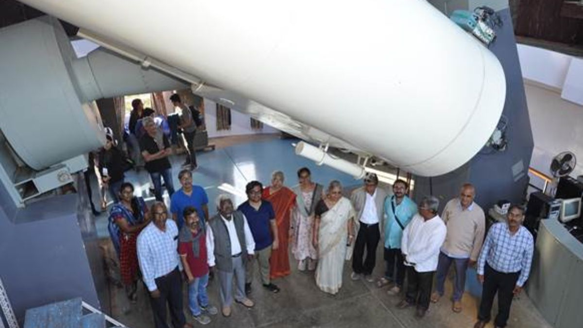 Stellar discoveries of the 40-inch telescope at the Vainu Bappu Observatory in Kavalur were highlighted at a 50-year celebration