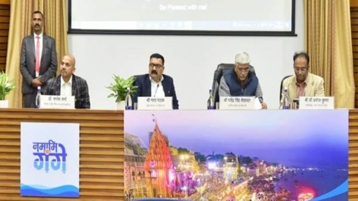 Shri Gajendra Singh Shekhawat Presides Over Ganga Vichar Manch Workshop