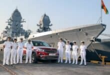 INDIAN NAVY ALL WOMEN CAR RALLY CELEBRATING NARI SHAKTI -SHE's UNSTOPPABLE