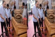 Inauguration of Bamboo Exhibition at the National Workshop of Bamboo Sector Development in New Delhi