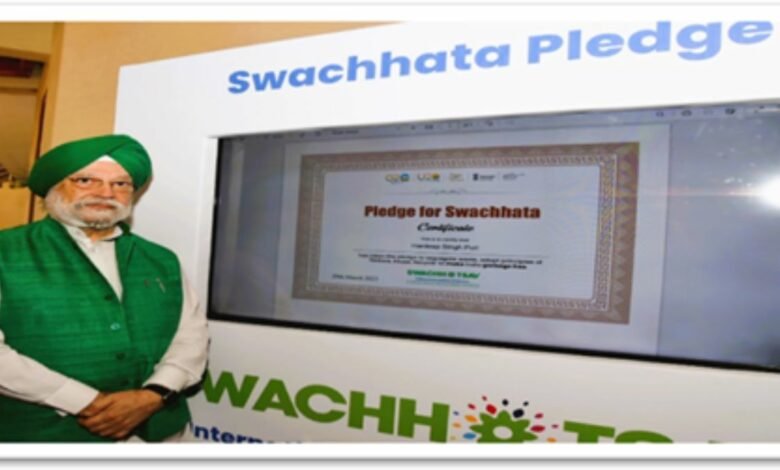 "Swachhotsav 2023- 1000 Cities are targeted to become 3-Star Garbage Free by October 2024"_60.1