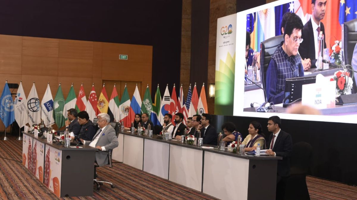 Union Commerce and Industry Minister Piyush Goyal seconds G-20 member countries in finding common solutions to address the gaps in Multilateral Trading System (2)