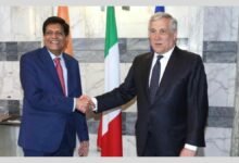 Shri Piyush Goyal meets Italy's Deputy Prime Minister and Foreign Minister Mr Antonio Tajani
