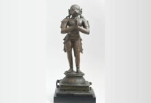 The Stolen sculpture of Lord Hanuman belonging to the Chola Period has been retrieved and handed over to the Idol Wing, Tamil Nadu