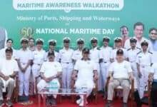 Shri Sarbananda Sonowal flags off Maritime Awareness Walkathon on the occasion of National Maritime Day