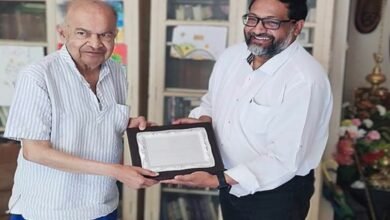 Prof. Jayant Vishnu Narlikar gets the first Astronomical Society of India Govind Swarup Lifetime Achievement Award in Pune