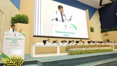 Dr Mansukh Mandaviya delivers Inaugural Address at National Ayush Mission Conclave