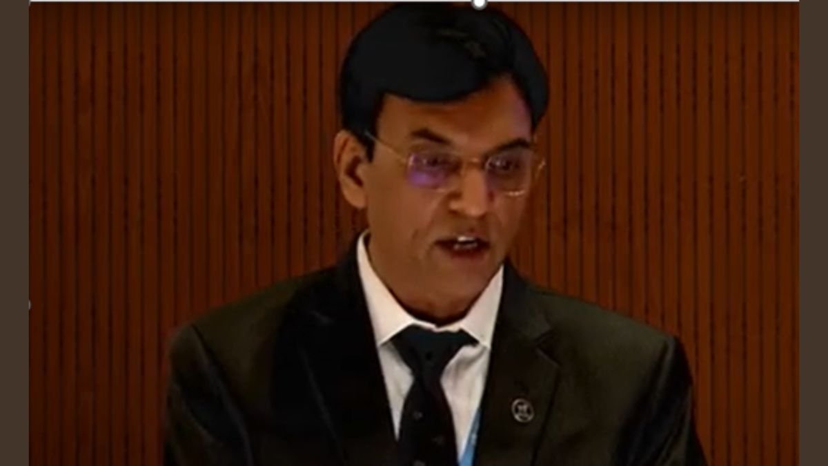 Dr Mansukh Mandaviya addresses the 76th World Health Assembly