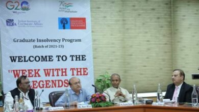 IBBI Chairperson Ravi Mital inaugurates ‘Week with the Legends’ at the Indian Institute of Corporate Affairs