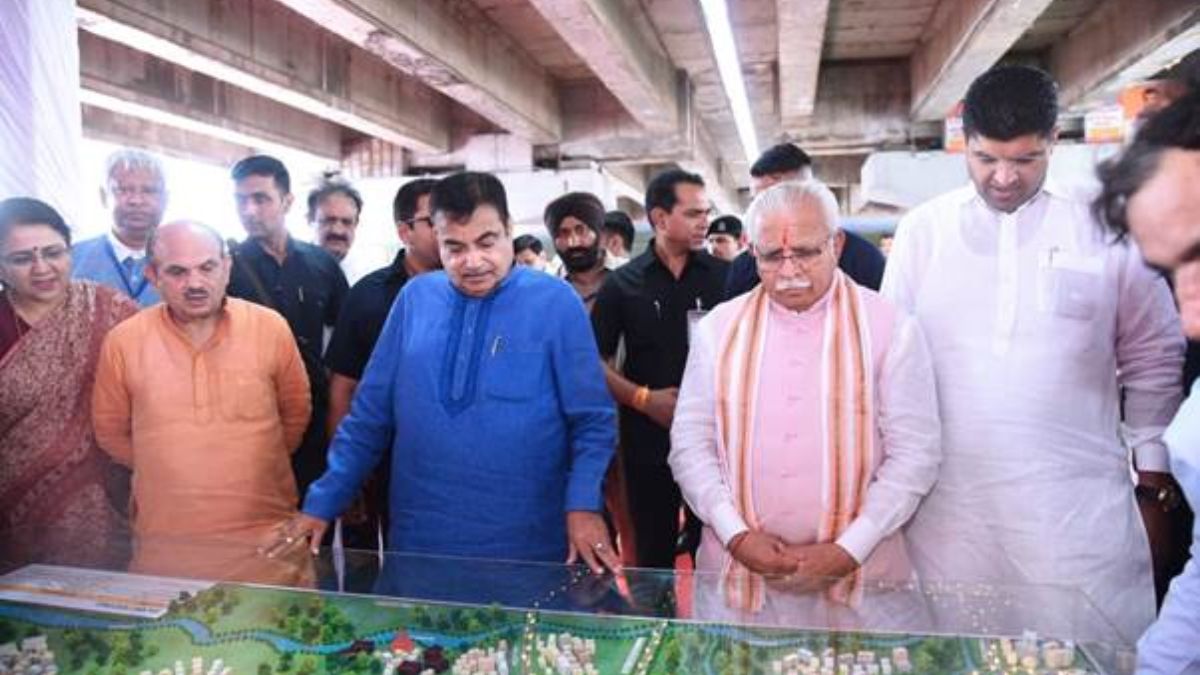Shri Nitin Gadkari inaugurates and lays the foundation stone of 4 National Highway projects at Sonepat, Karnal and Ambala in Haryana worth Rs 3,835 crore