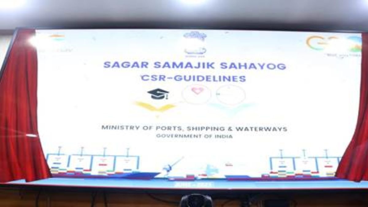 Shri Sarbananda Sonowal launches New CSR guidelines ‘Sagar Samajik Sahayog’