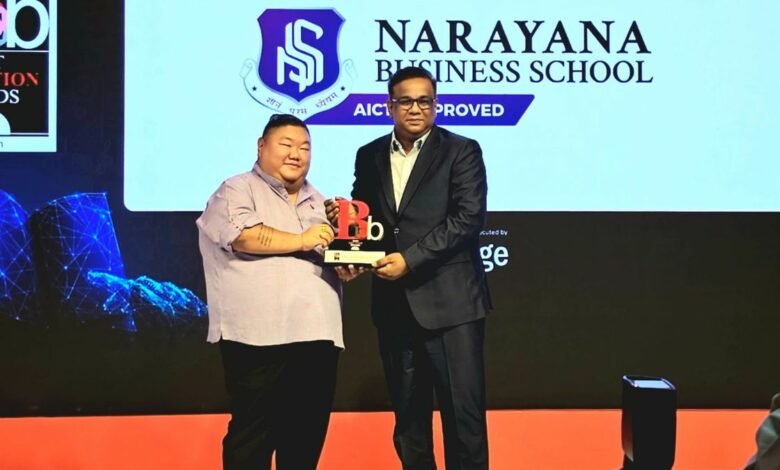 Narayana Business School Receives The Economic Times Best Education Brands 2023