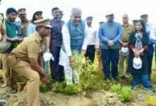 Shri Bhupender Yadav leads Mangrove Plantation drive in Chengalpattu
