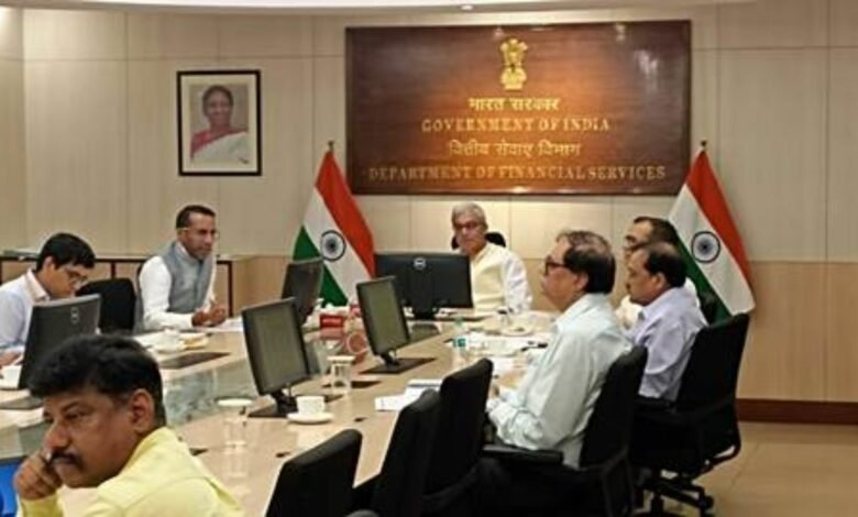 Secretary DFS holds review meetings under Financial Inclusion Schemes with heads of PSBs and other organisations
