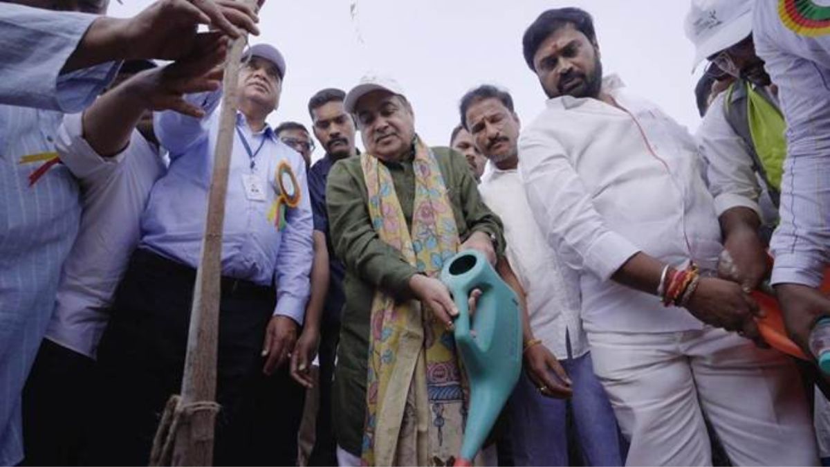 Shri Nitin Gadkari launches Nation-wide Plantation Drive in Tirupati, Andhra Pradesh