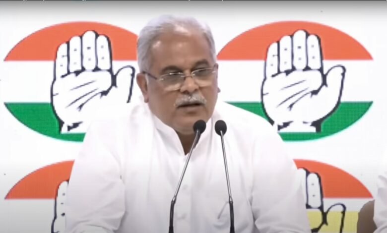 Centre is using ED and IT to destabilise and defame Chhattisgarh government ahead of State elections CM Bhupesh Baghel alleges in a press meet