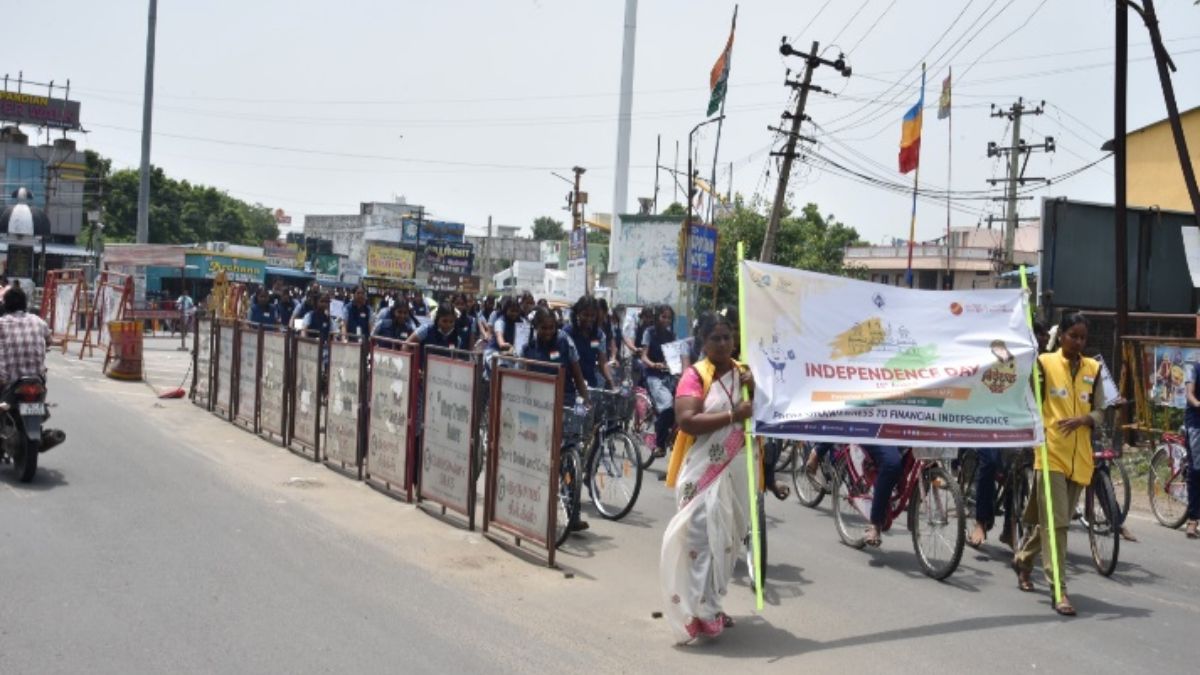 IEPFA and IPPB organise a Cycle Rally for Investor Awareness in Tamil Nadu