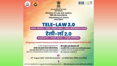 Launch of Tele-Law 2.0 tomorrow