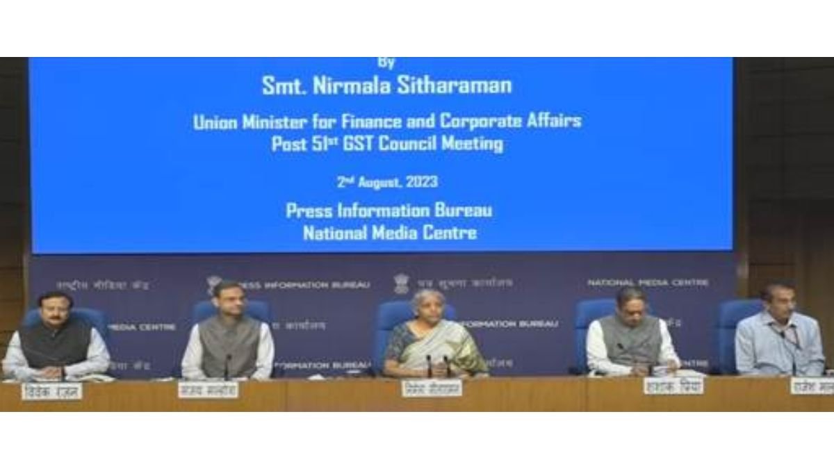 Recommendations of the 51st GST Council Meeting