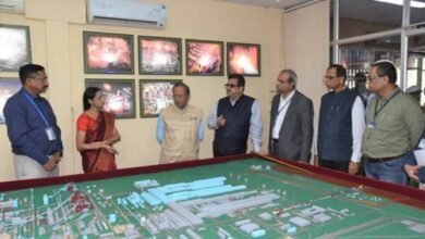 Secretary, Ministry of Steel compliments the RINL collective for their efforts during his maiden visit to RINL, Visakhapatnam