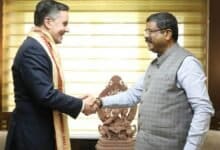 Shri Dharmendra Pradhan meets Australian Minister for Health and Aged Care HE Mr Mark Butler in New Delhi