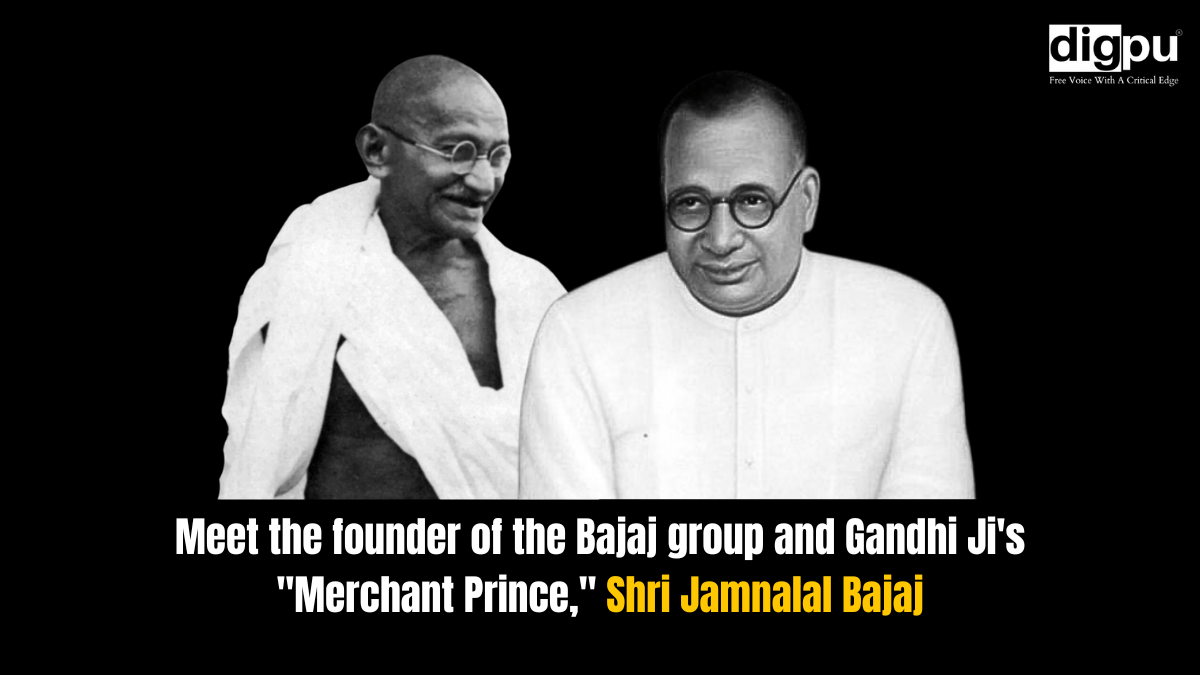 Meet the founder of the Bajaj group and Gandhi Ji's "Merchant Prince," Shri Jamnalal Bajaj