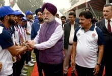 Union Minister Hardeep S Puri congratulates para-athletes for their Stellar Performance at the 4th Asian Para Games