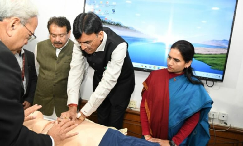 Dr Mansukh Mandaviya launches nationwide public awareness campaign on Cardiopulmonary Resuscitation
