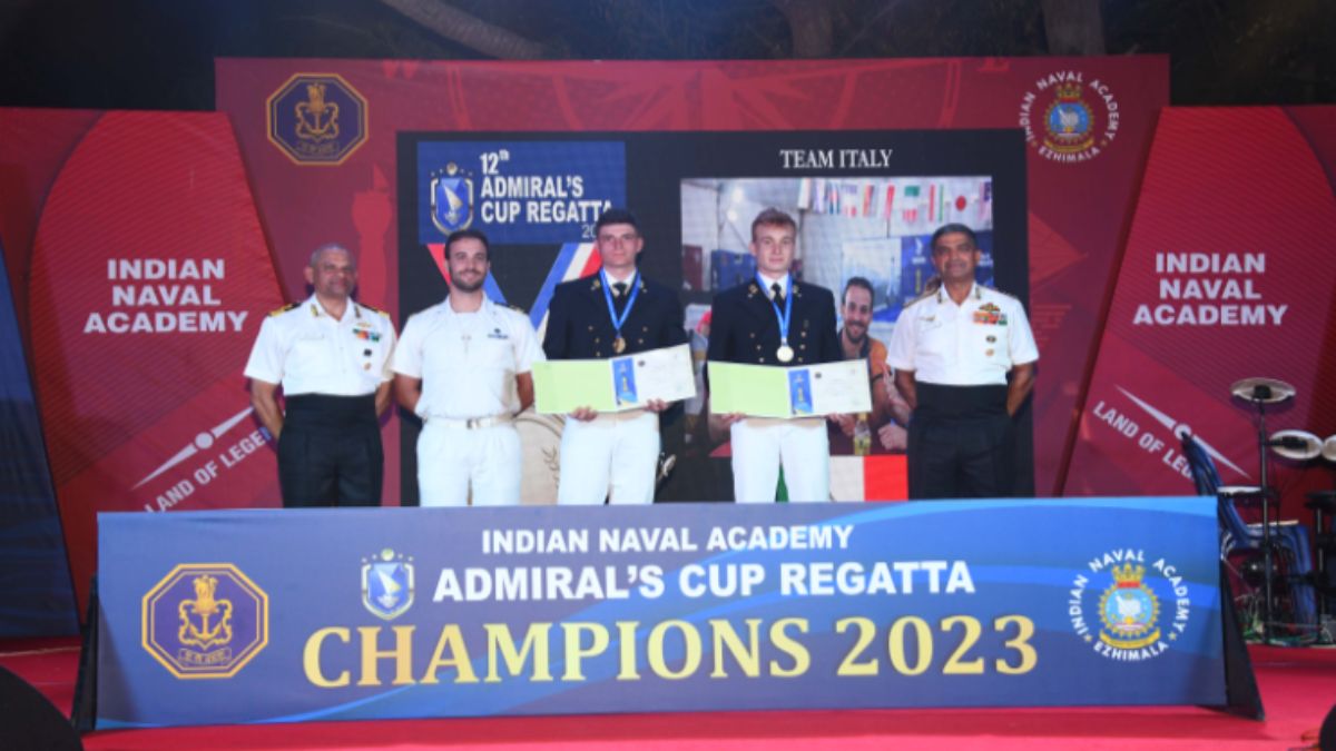 ITALY WINS ADMIRAL’S CUP 2023 HELD AT INDIAN NAVAL ACADEMY