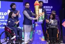 Shri Anurag Singh Thakur declares the first-ever Khelo India Para Games 2023 open at a dazzling ceremony