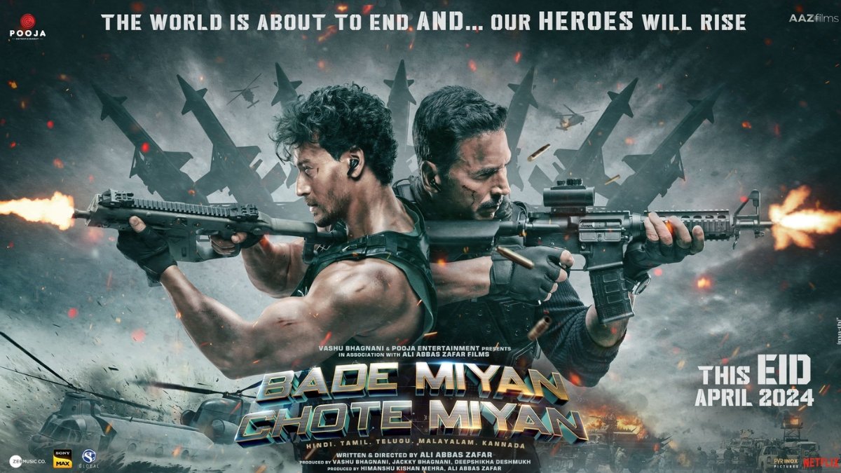 Bade Miyan Chote Miyan: Akshay Kumar and Tiger Shroff Starrer Action-Thriller Set for Eid 2024 Release