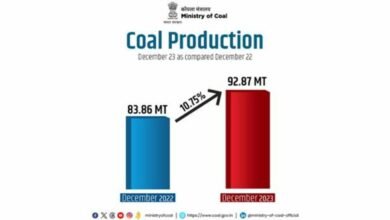 With 10.75% Growth, Coal Production Touches 92.87 Million Tonne in December 2023